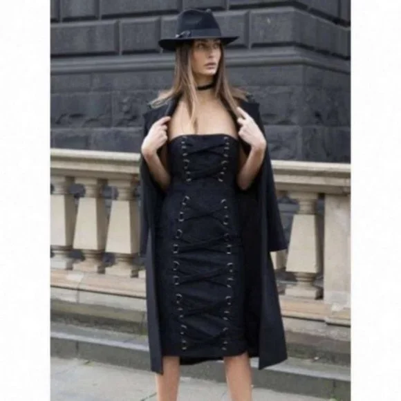 MISHA COLLECTION | Dresses | New Misha Collection Petra Suedette Lace Up Dress | Poshmark MISHA COLLECTION | Dresses | New Misha Collection Petra Suedette Lace Up Dress | Poshmark